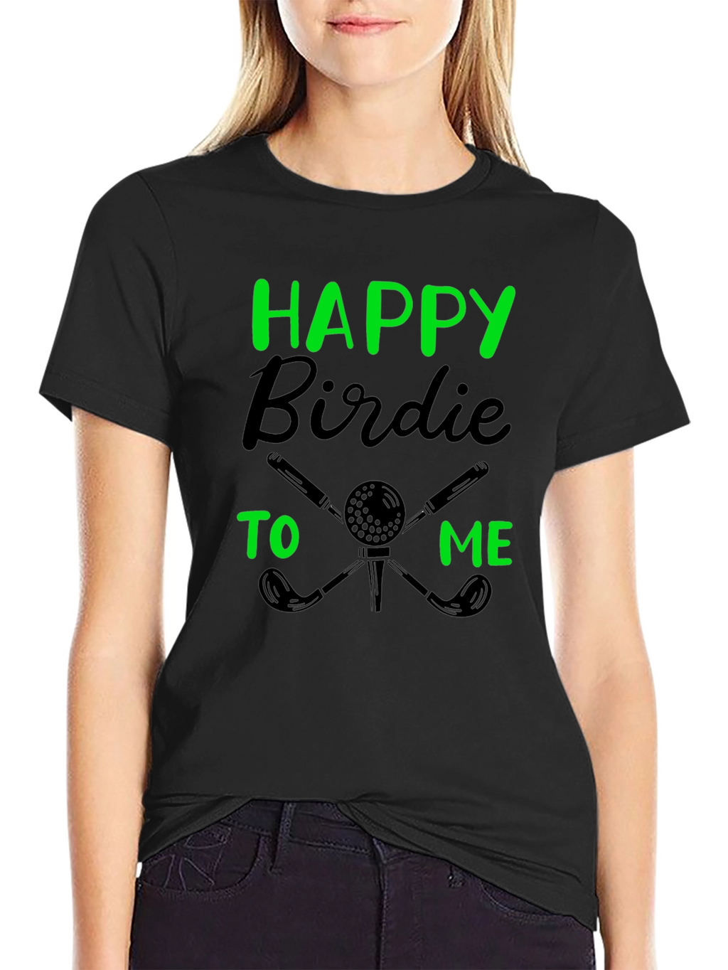 Happy Birdie Golf T-Shirt - Golfer Gift