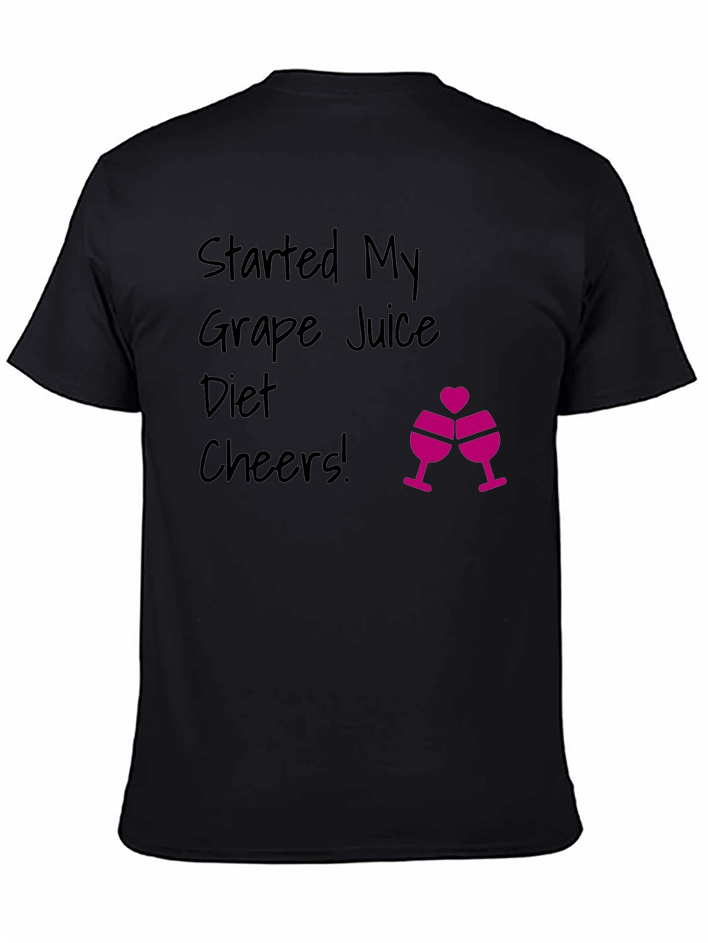 Grape Juice Diet T-Shirt - Funny Novelty Tee
