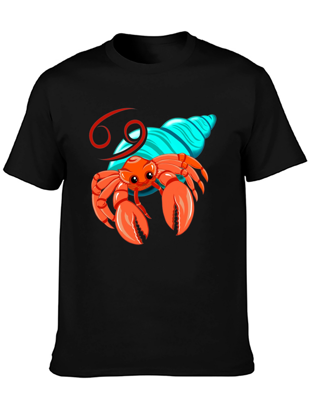 Cancer Zodiac Graphic T-Shirt