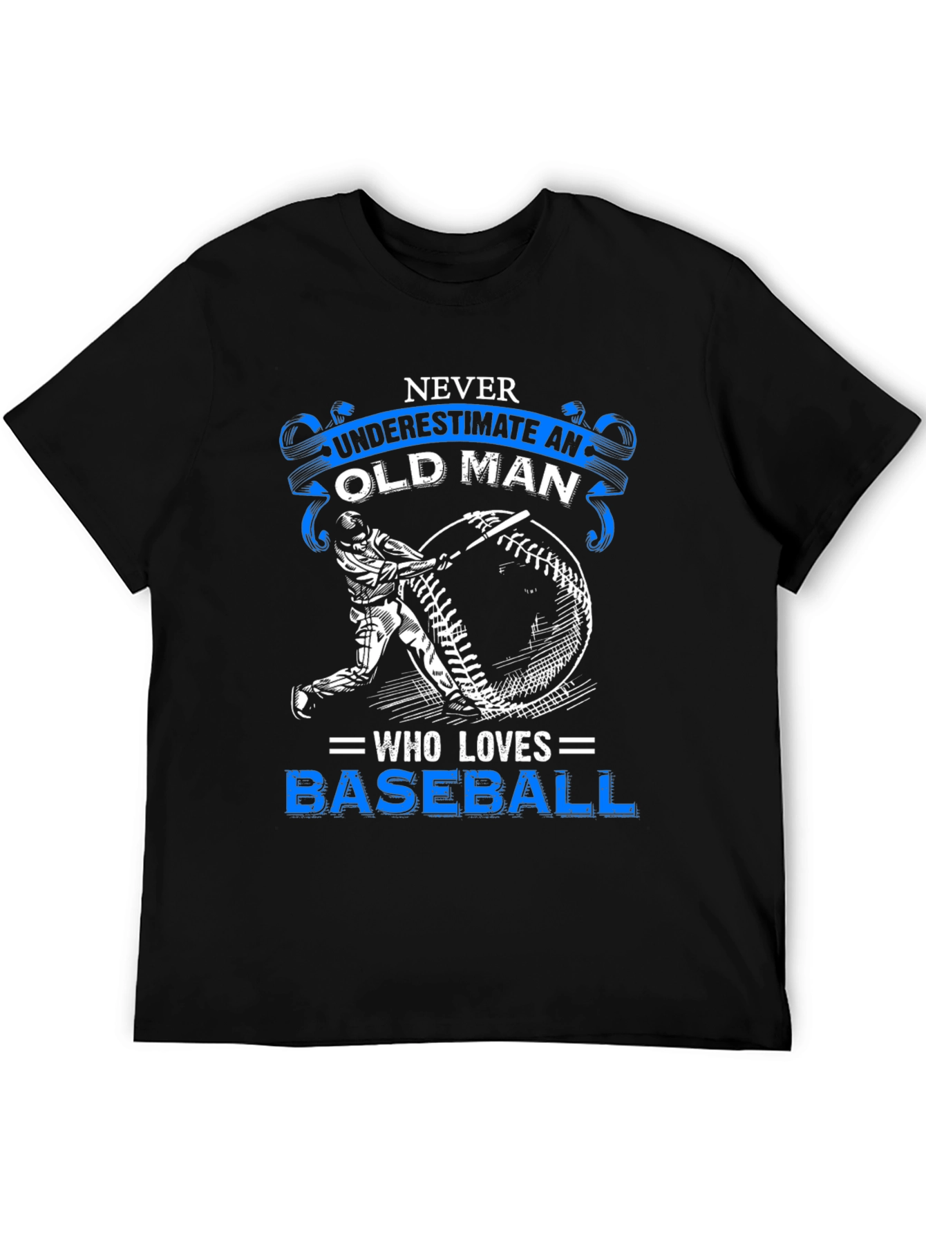 Baseball Old Man T-Shirt