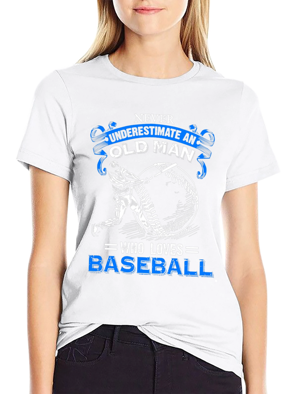 Baseball Old Man T-Shirt