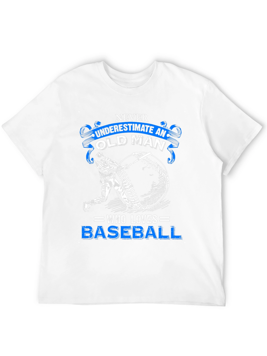 Baseball Old Man T-Shirt