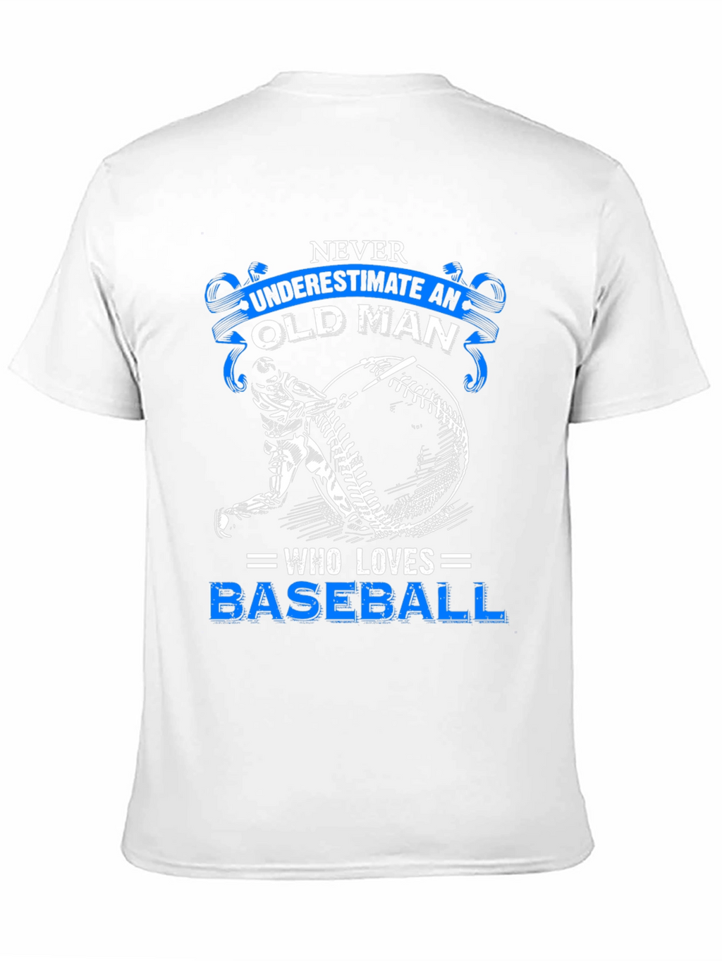 Baseball Old Man T-Shirt