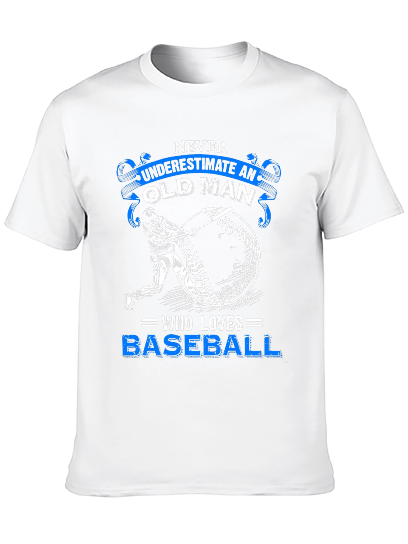 Baseball Old Man T-Shirt