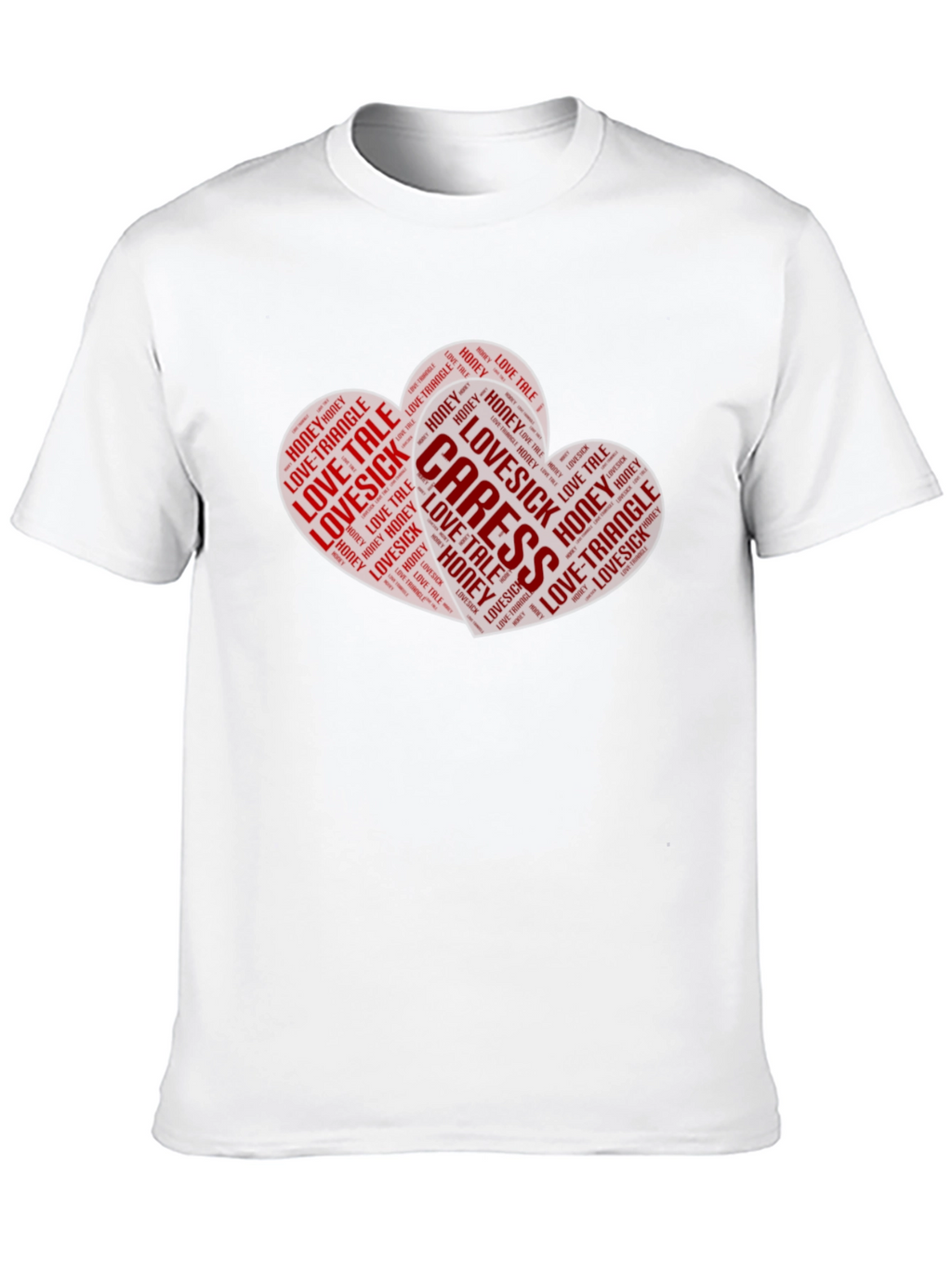 Heart Word Art Graphic Tee