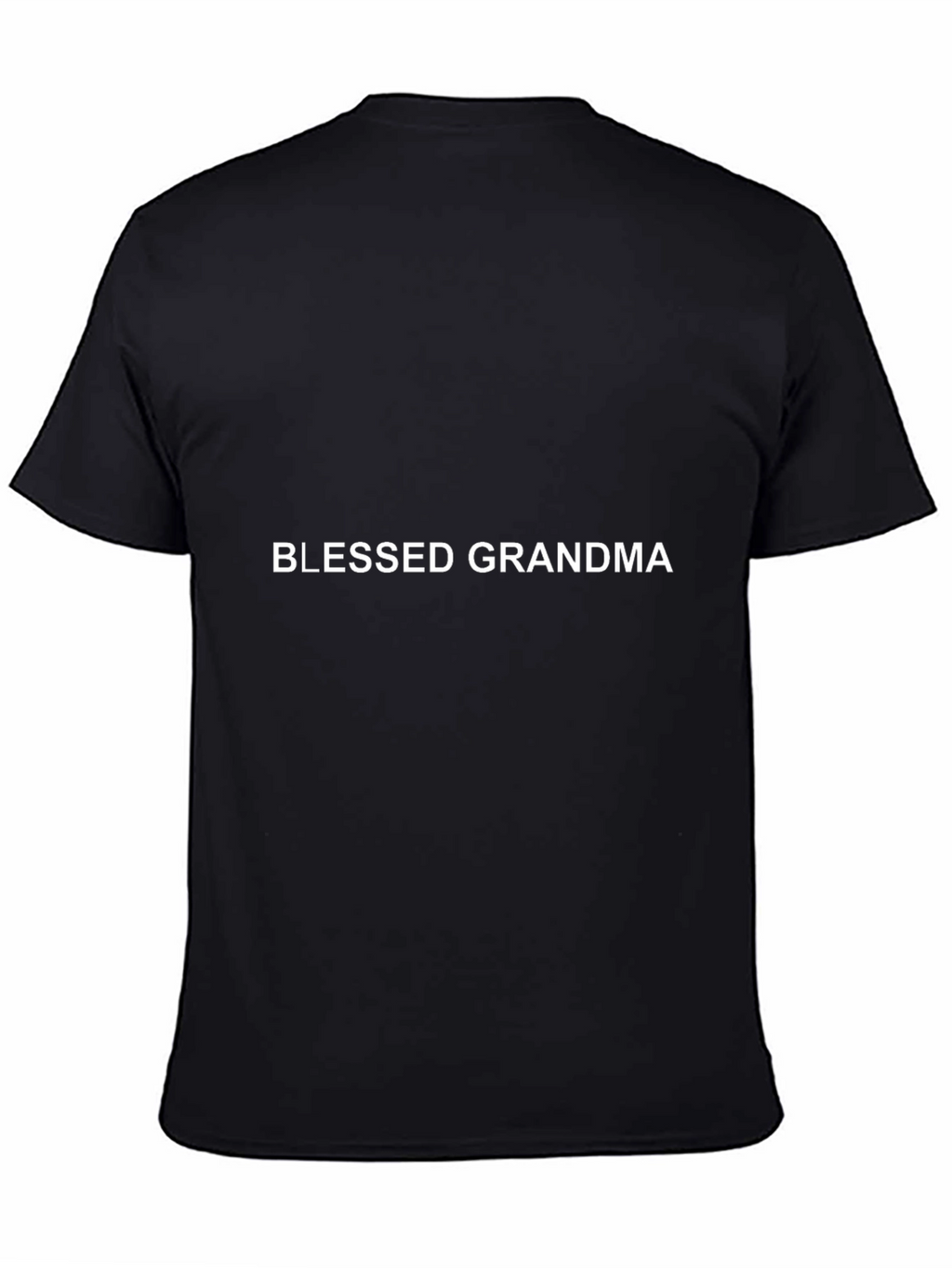 Blessed Grandma Black T-Shirt