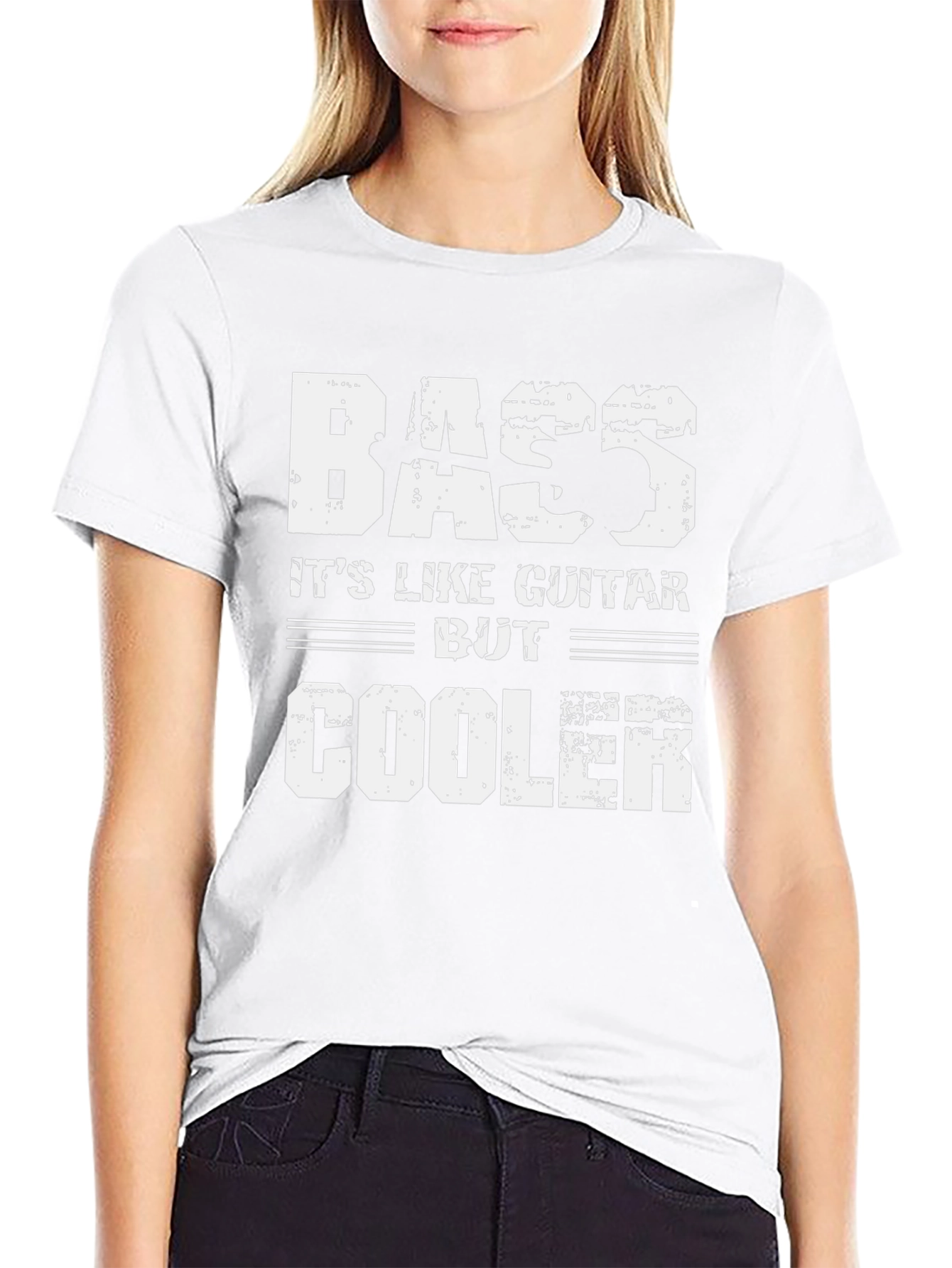 Bass is Cooler T-Shirt - Musician Tee