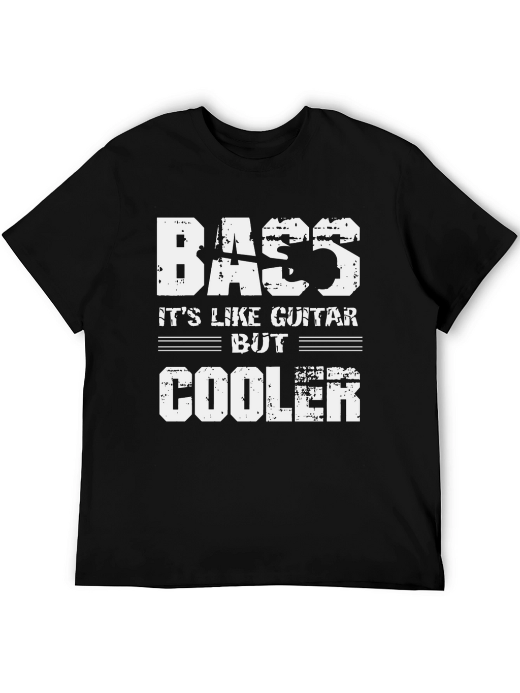 Bass is Cooler T-Shirt - Musician Tee
