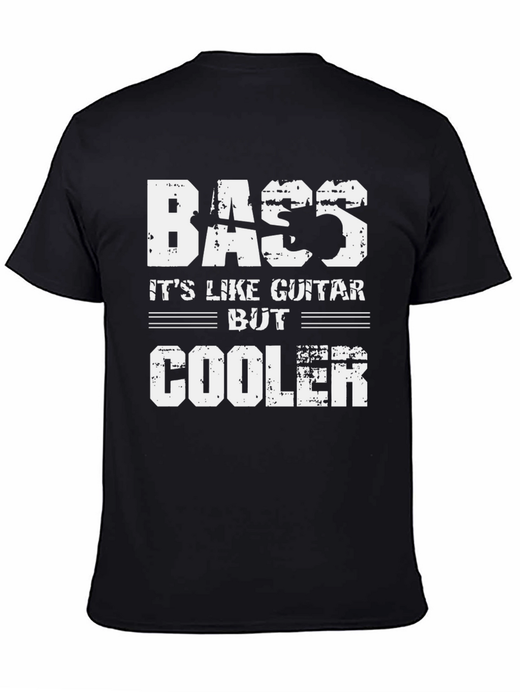 Bass is Cooler T-Shirt - Musician Tee