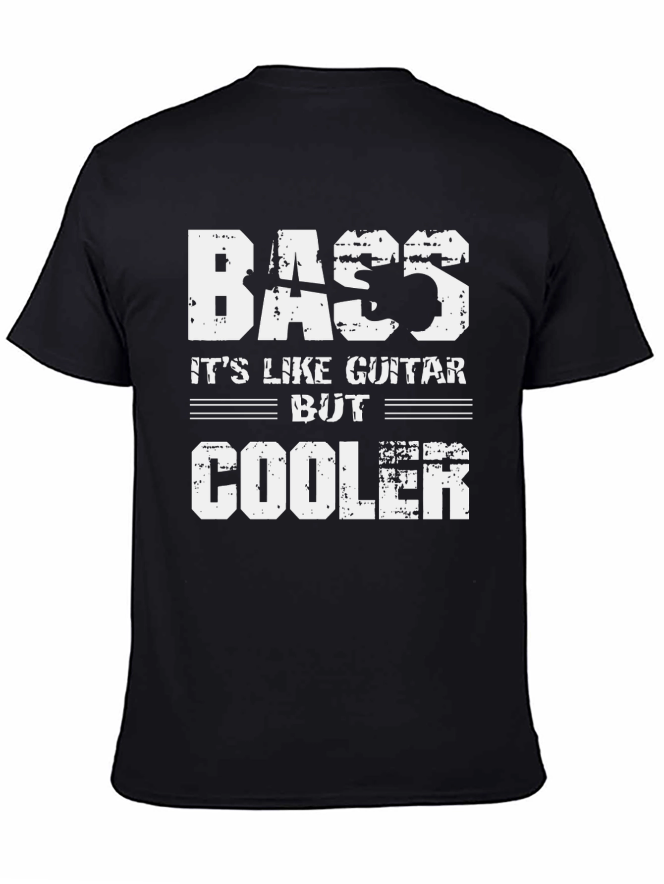 Bass is Cooler T-Shirt - Musician Tee