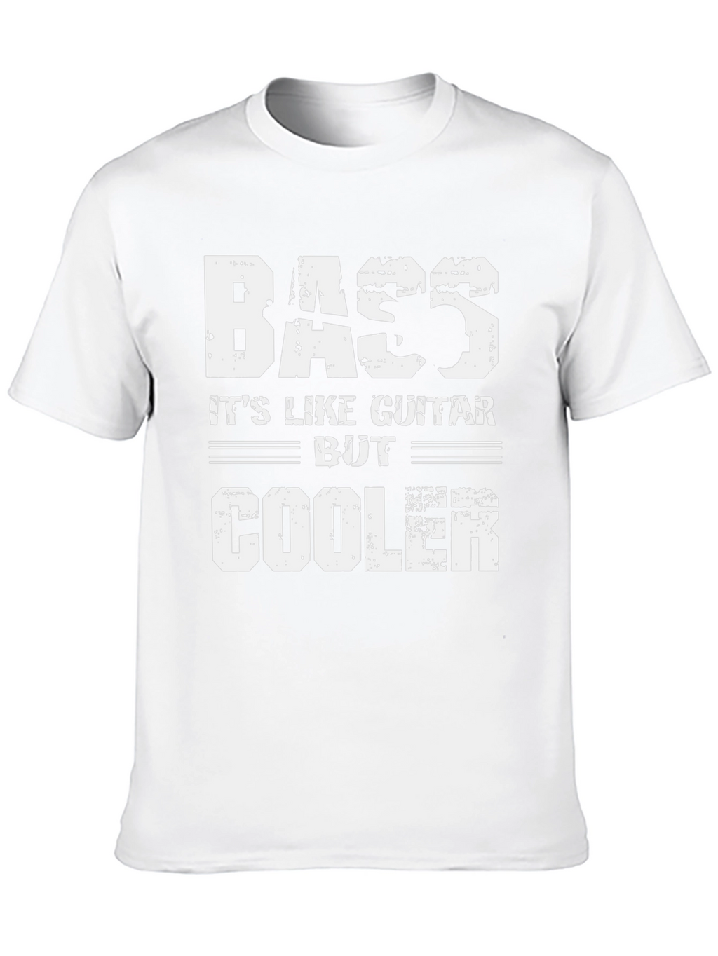 Bass is Cooler T-Shirt - Musician Tee