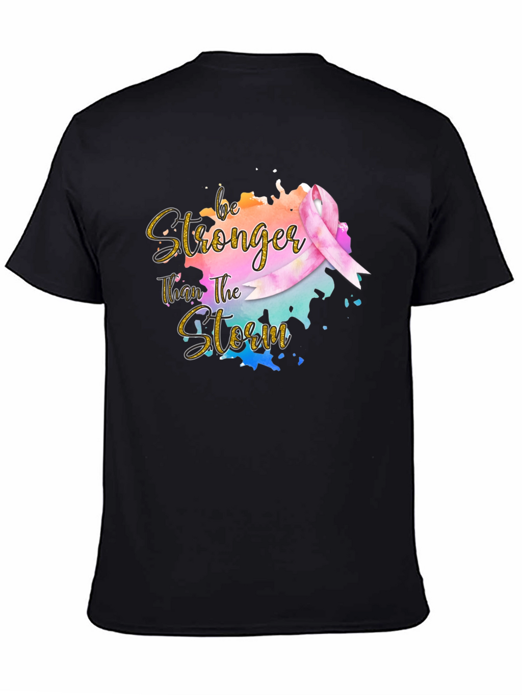 Be Stronger Than The Storm Ribbon T-Shirt