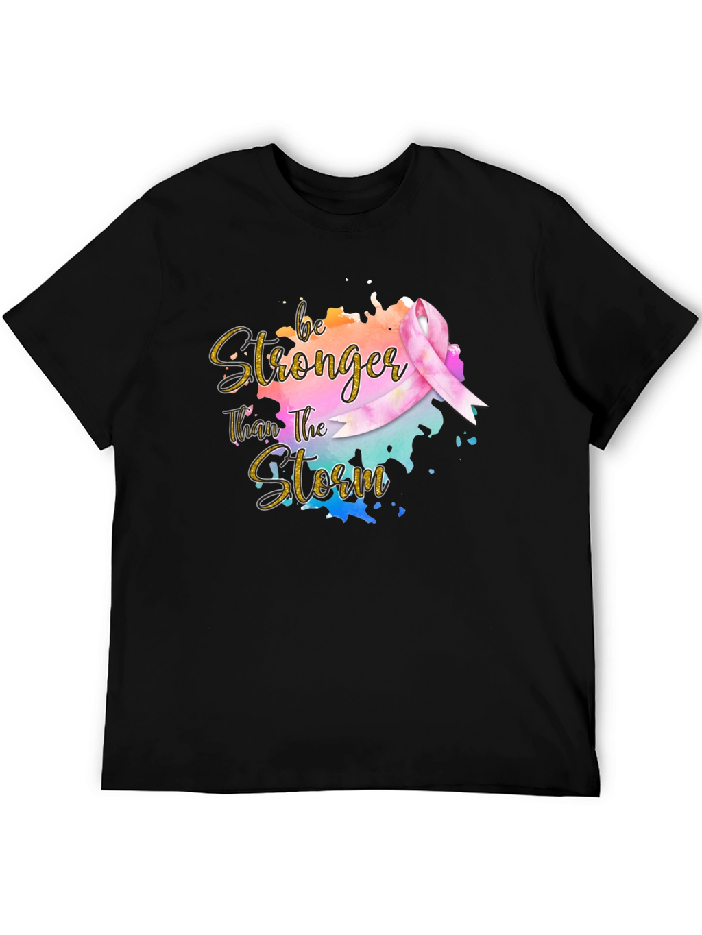 Be Stronger Than The Storm Ribbon T-Shirt