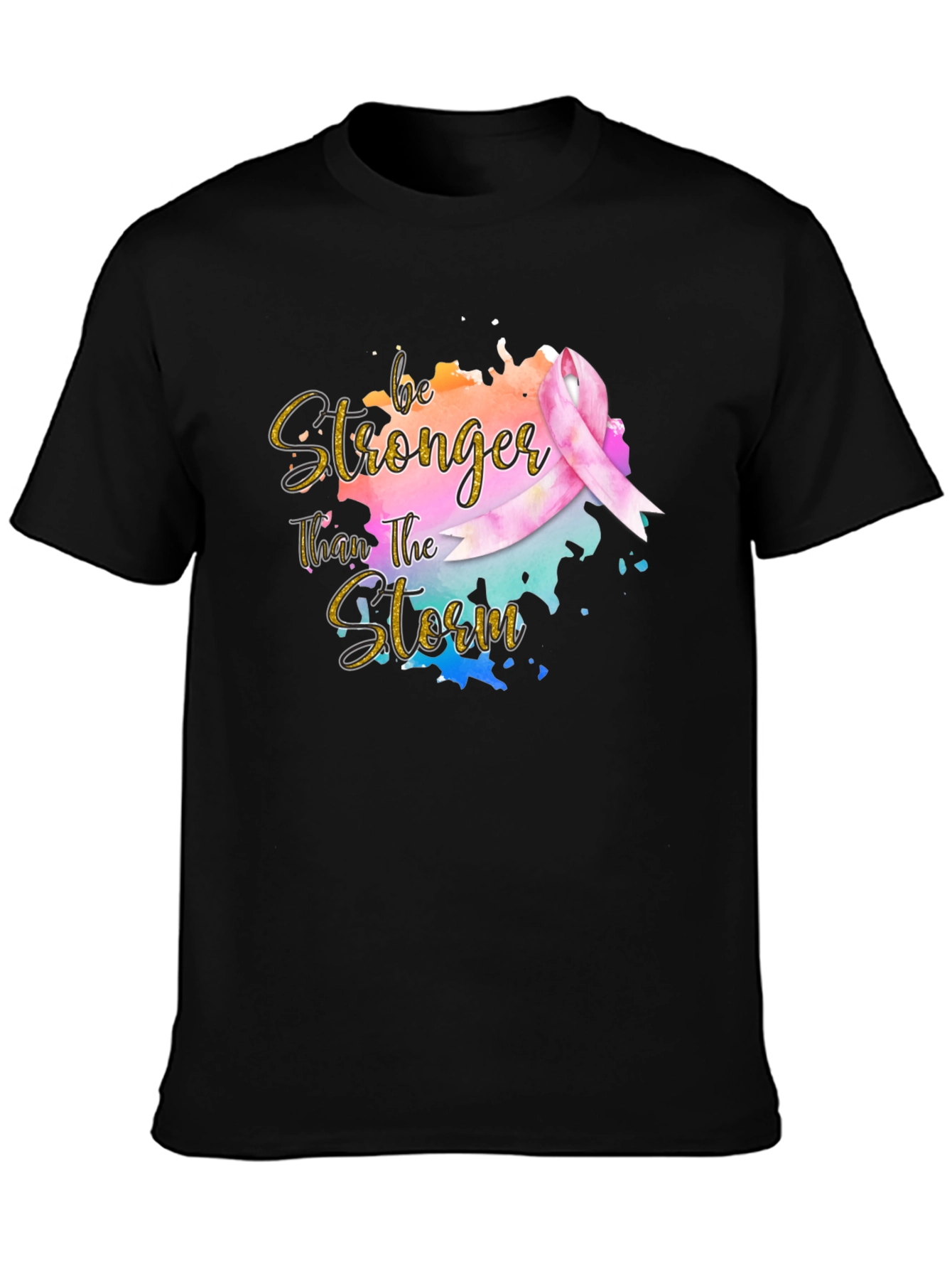Be Stronger Than The Storm Ribbon T-Shirt
