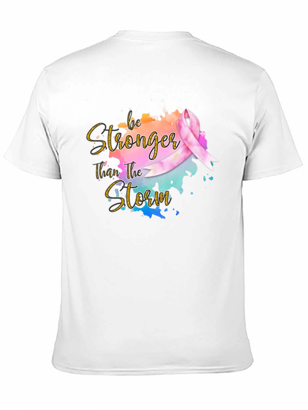 Be Stronger Than The Storm Ribbon T-Shirt