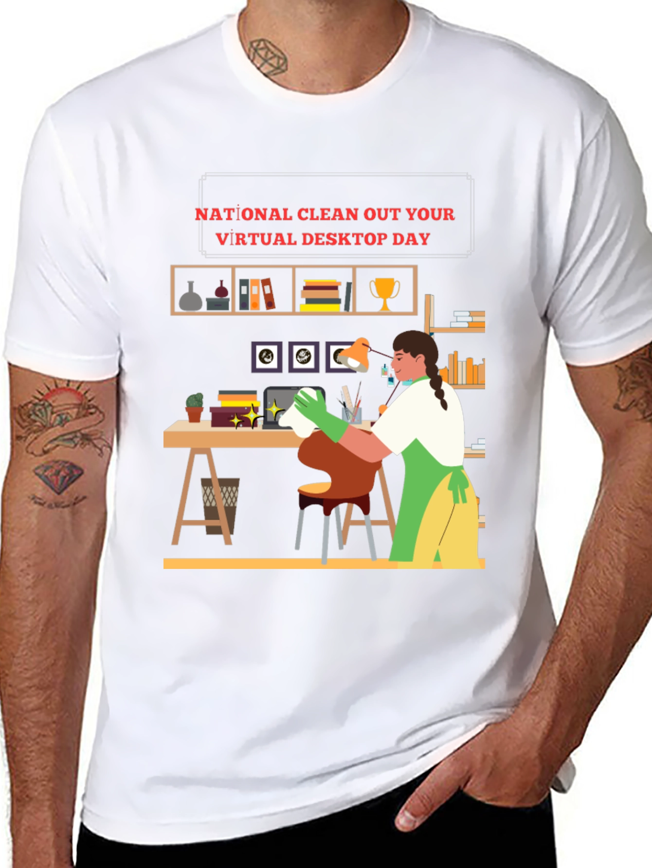 National Clean Out Your Virtual Desktop Day T-Shirt