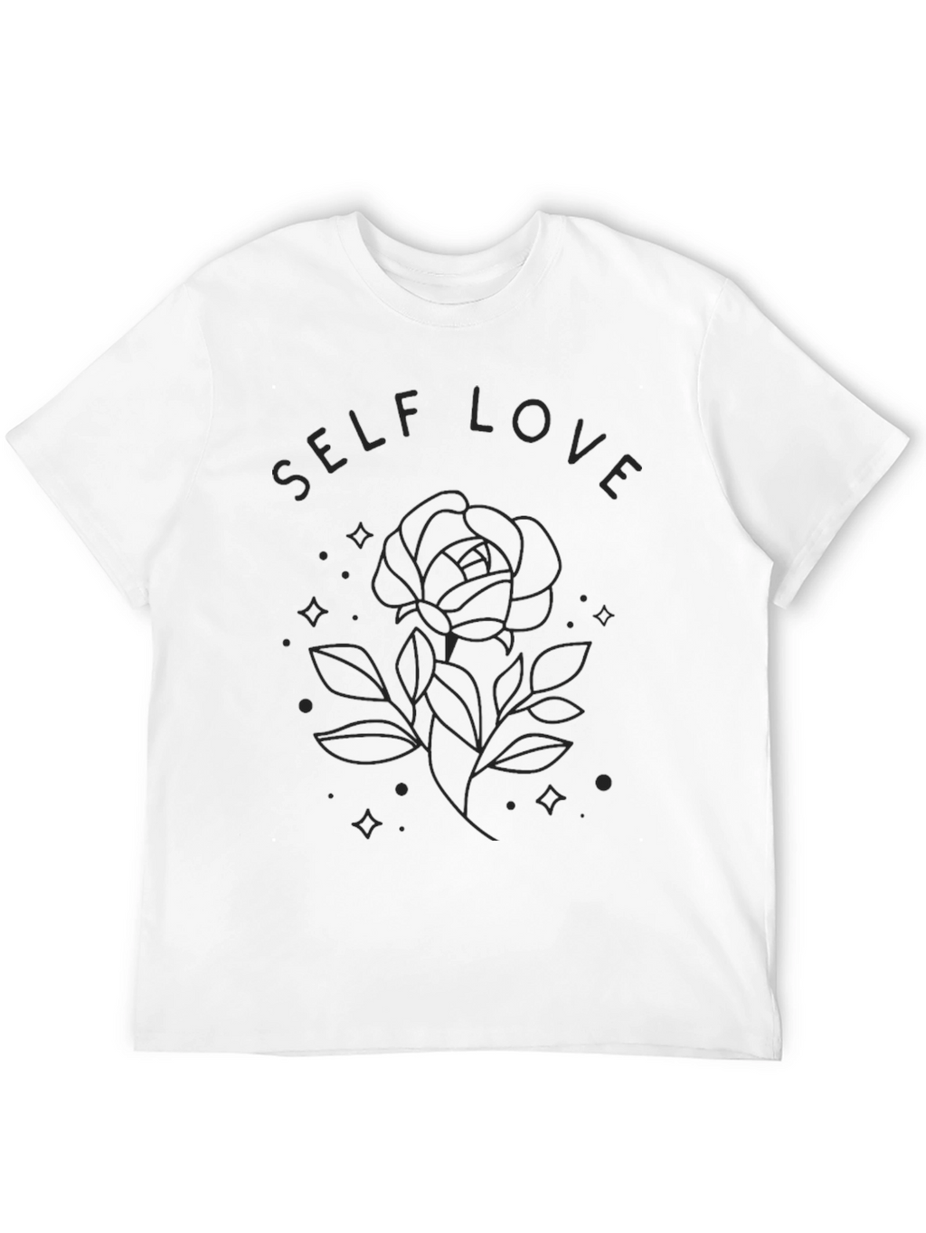 Self Love Rose Graphic T-Shirt