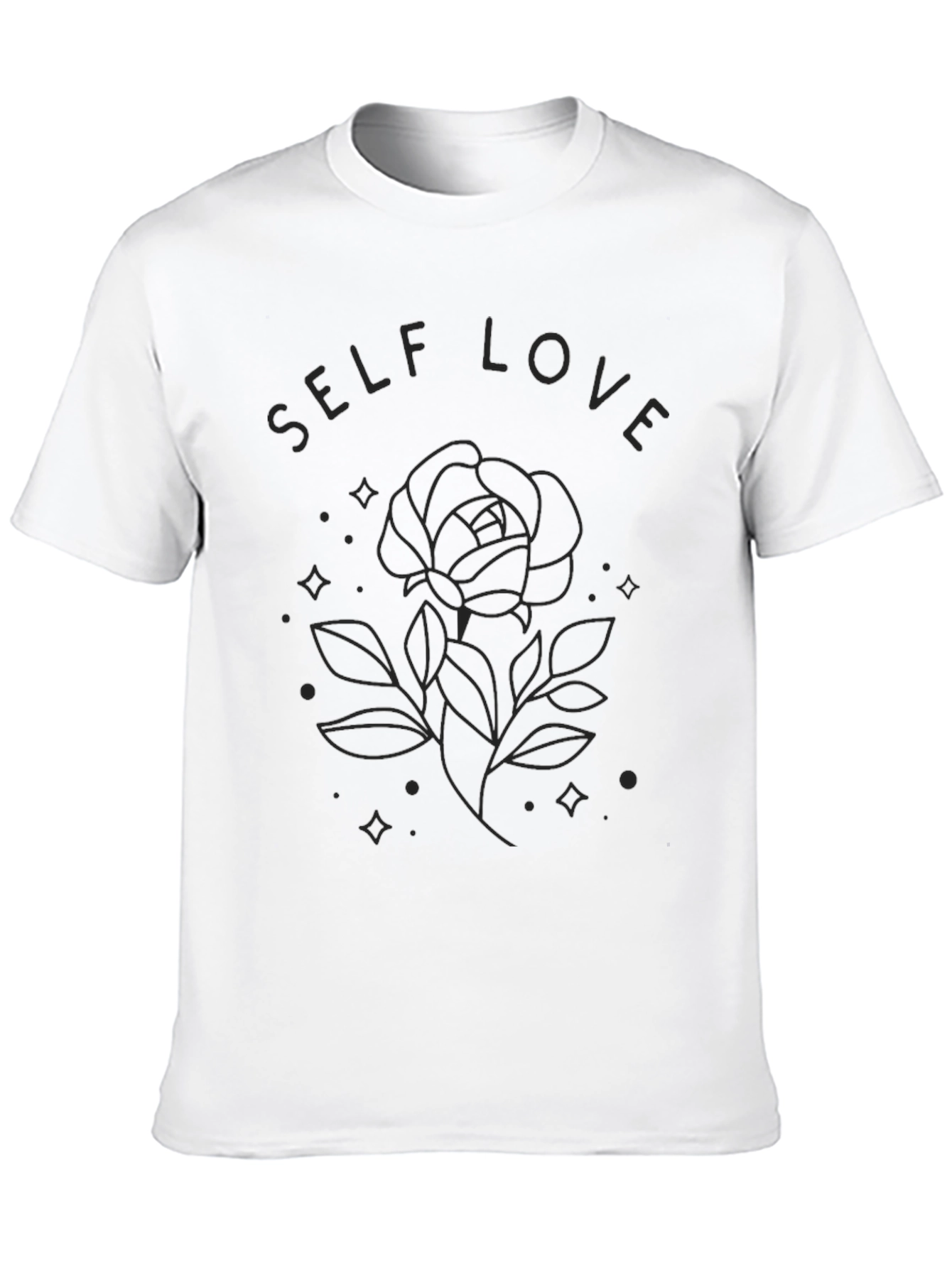 Self Love Rose Graphic T-Shirt