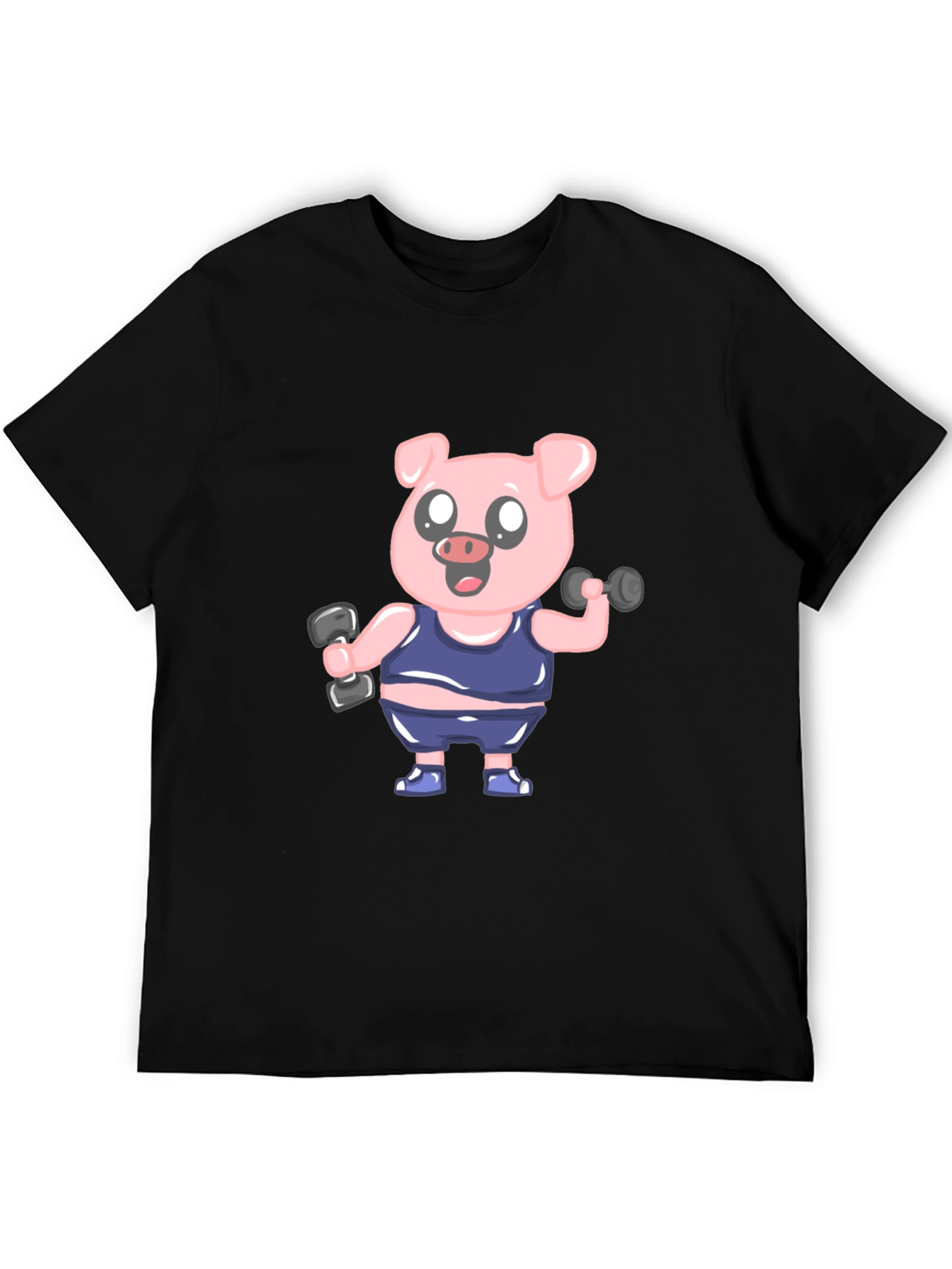 Weightlifting Pig T-Shirt