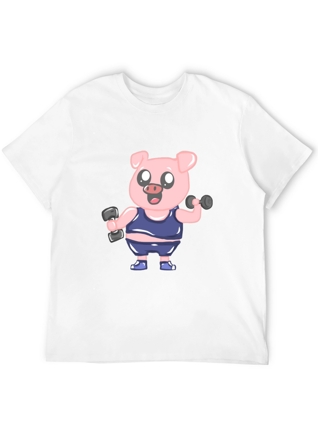 Weightlifting Pig T-Shirt