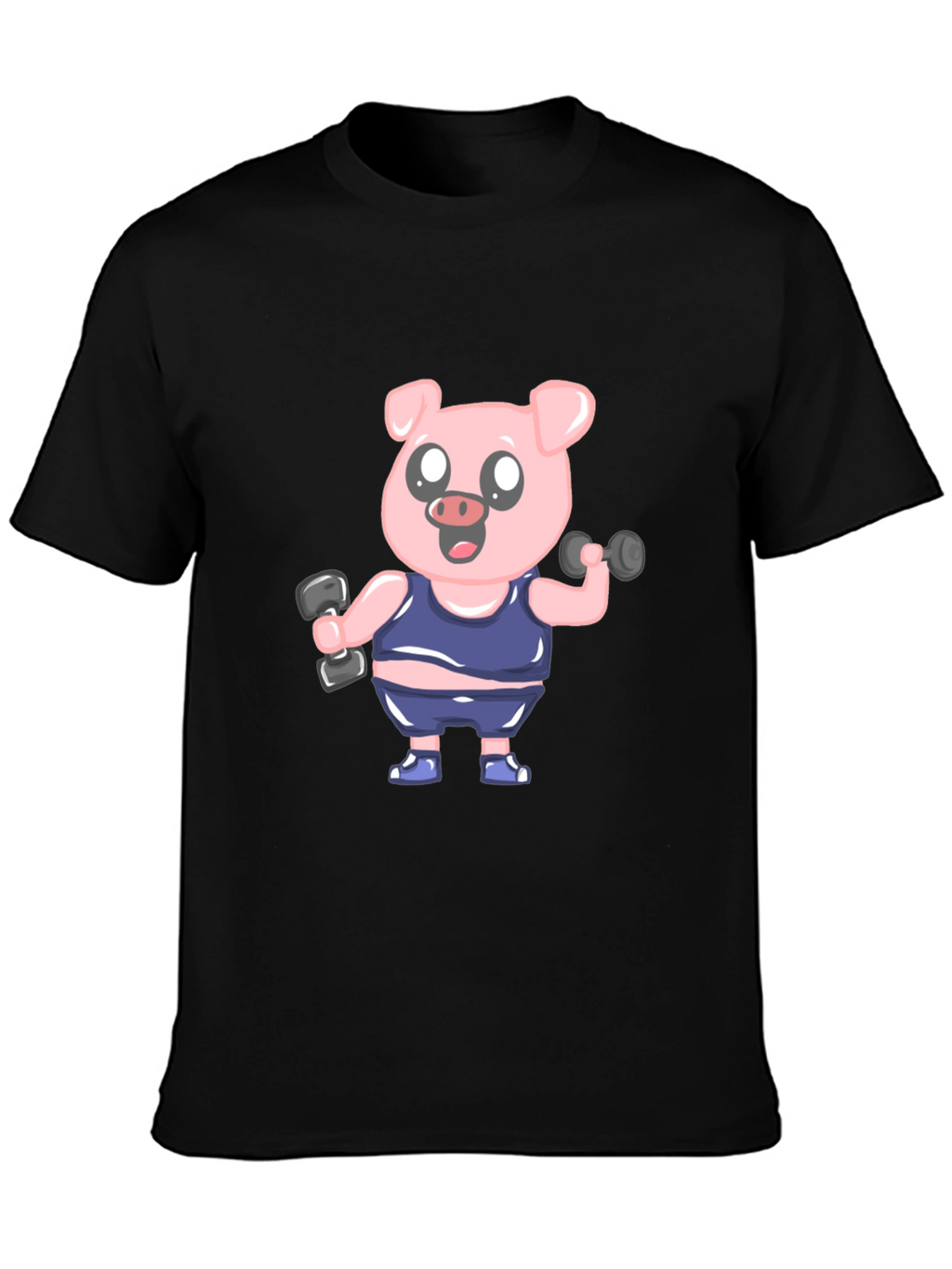 Weightlifting Pig T-Shirt