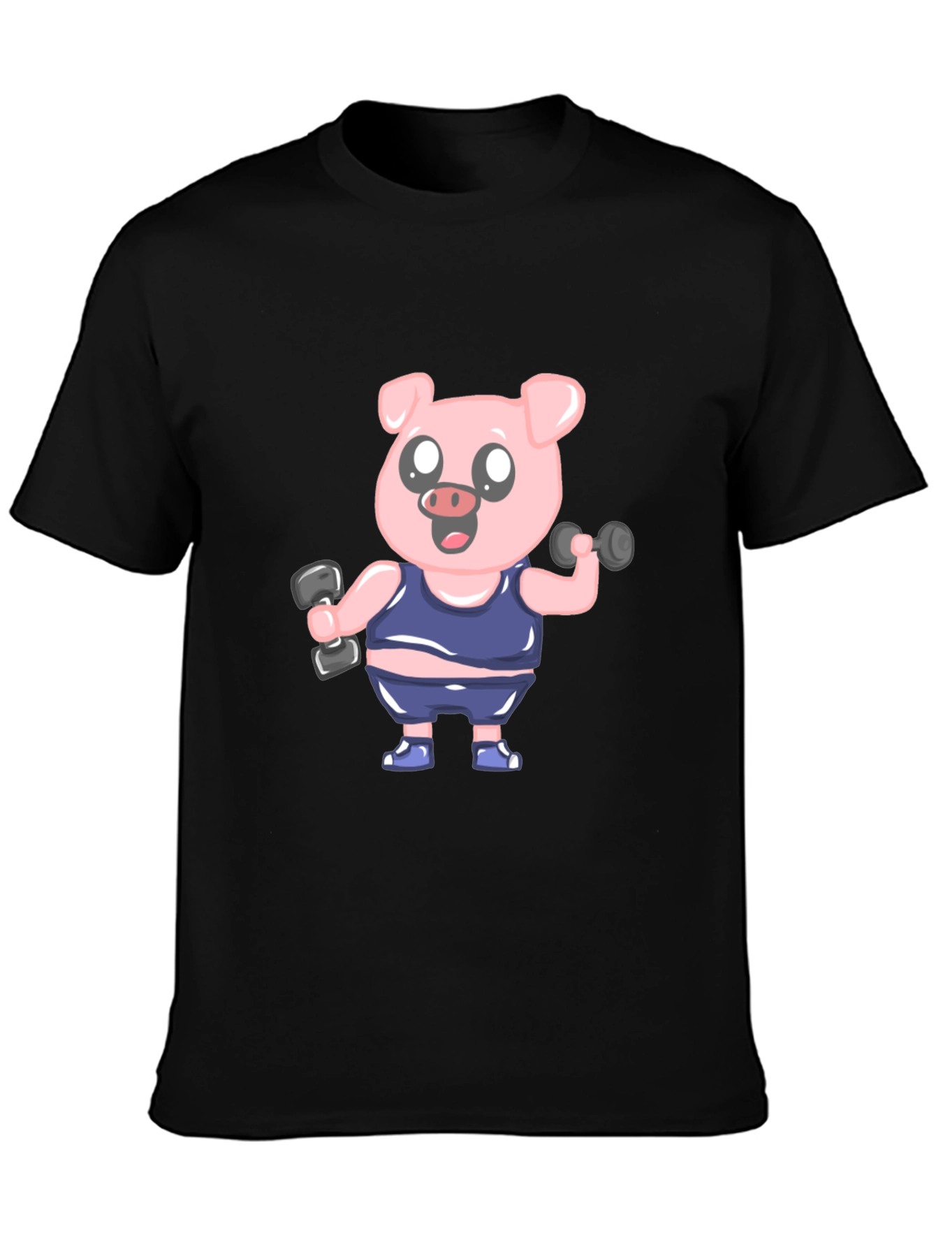 Weightlifting Pig T-Shirt