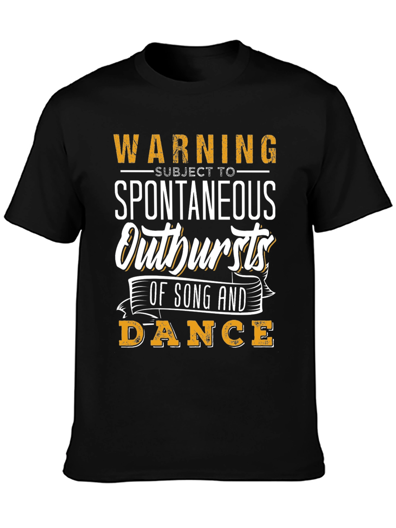 Warning Spontaneous Outbursts T-Shirt