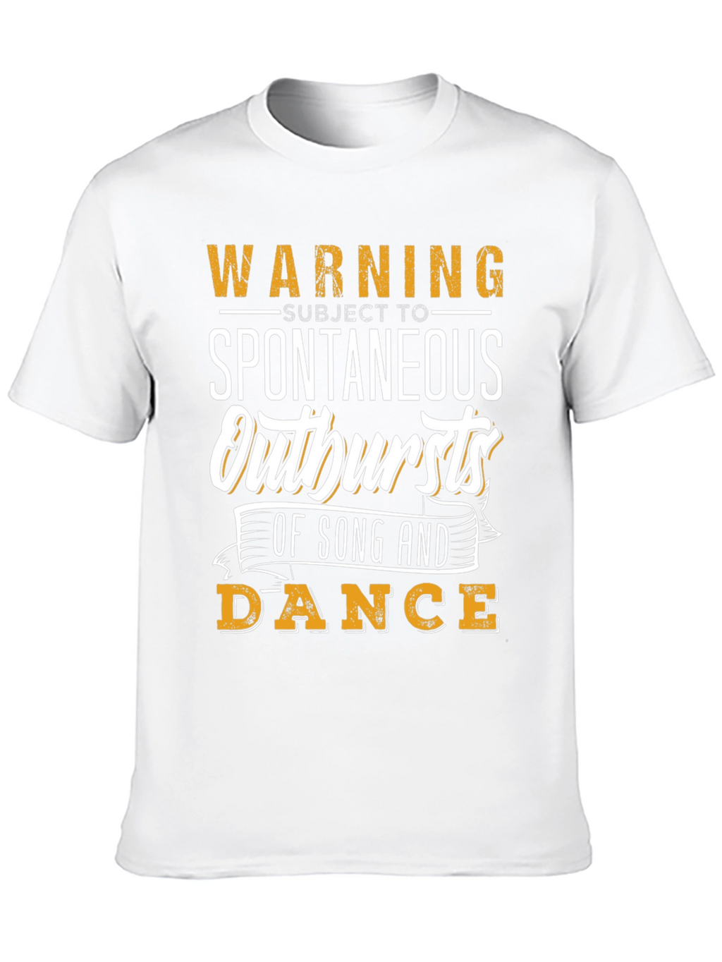 Warning Spontaneous Outbursts T-Shirt