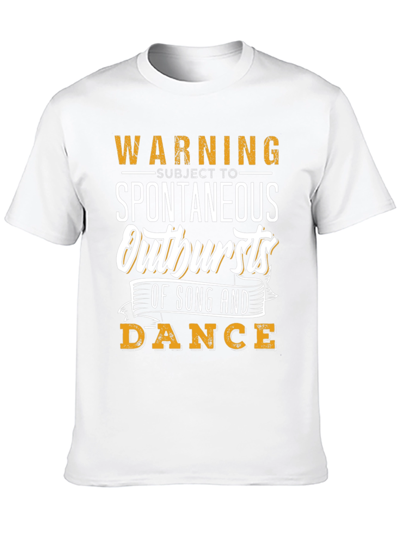 Warning Spontaneous Outbursts T-Shirt