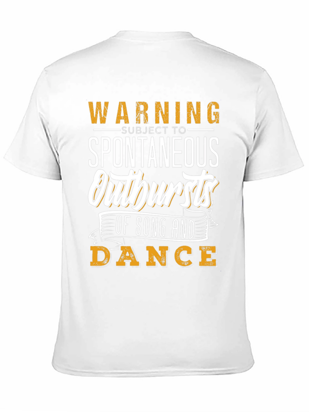 Warning Spontaneous Outbursts T-Shirt
