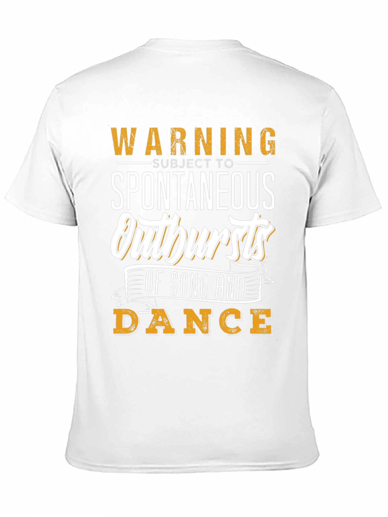 Warning Spontaneous Outbursts T-Shirt