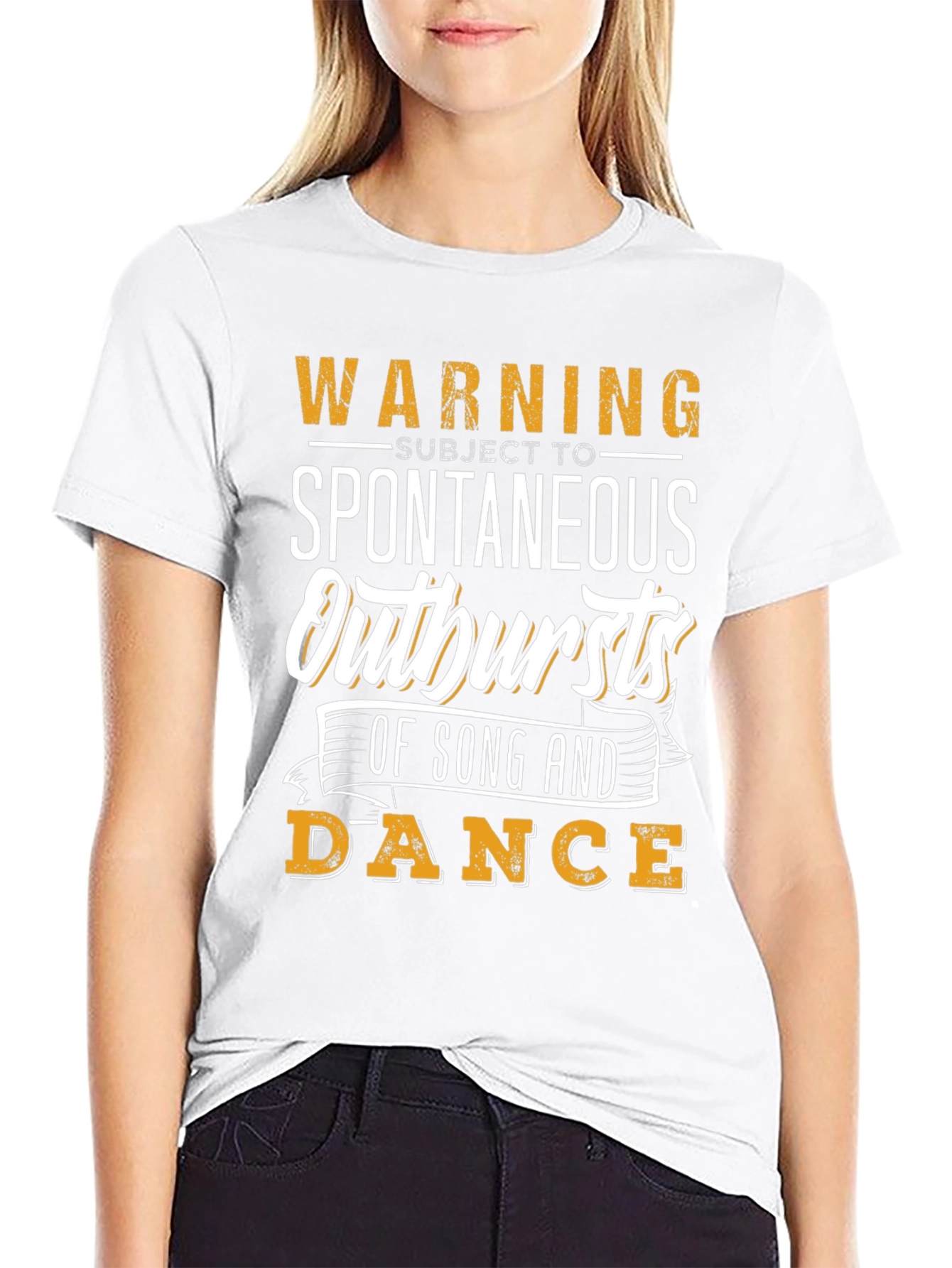 Warning Spontaneous Outbursts T-Shirt