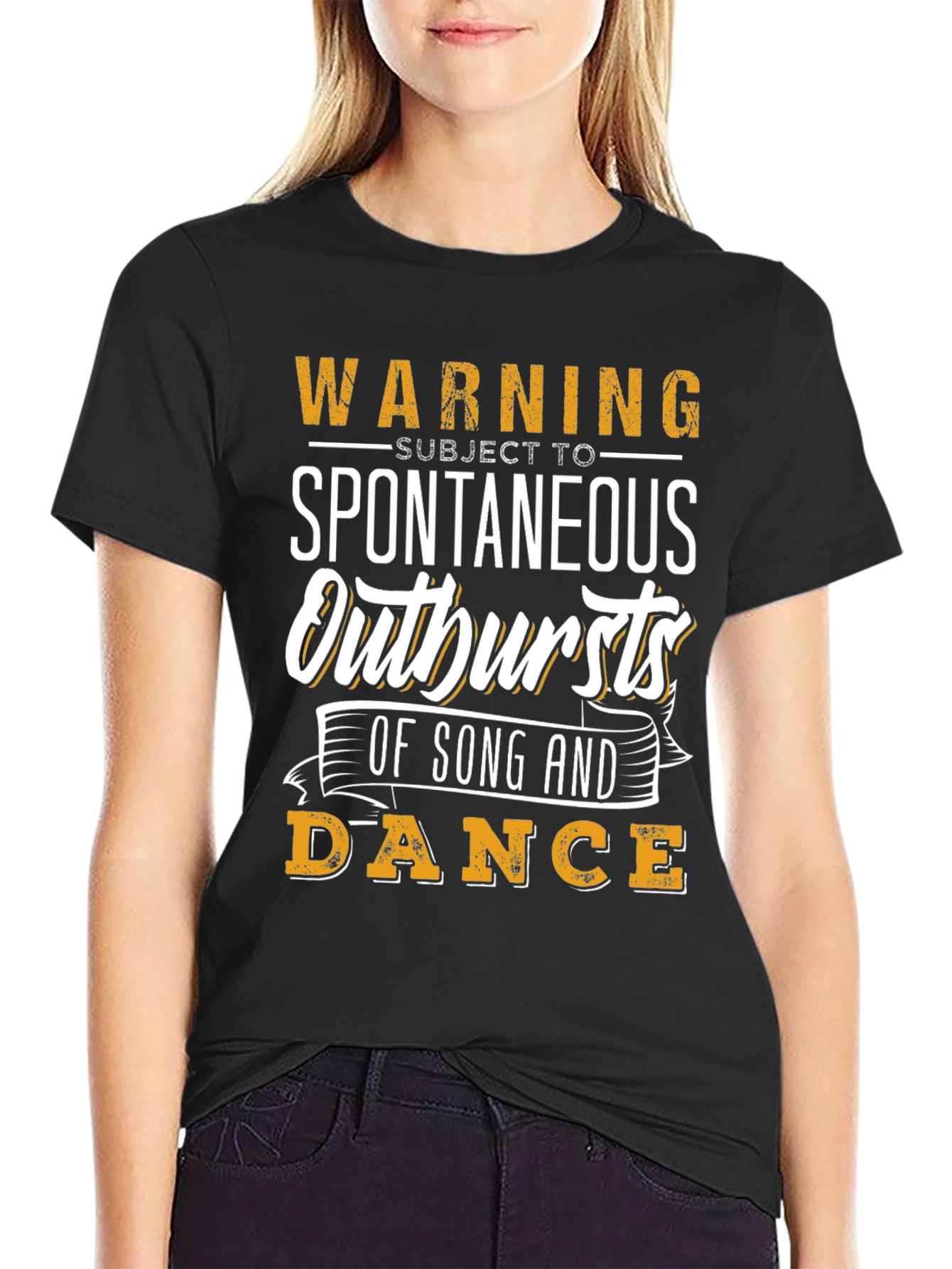 Warning Spontaneous Outbursts T-Shirt