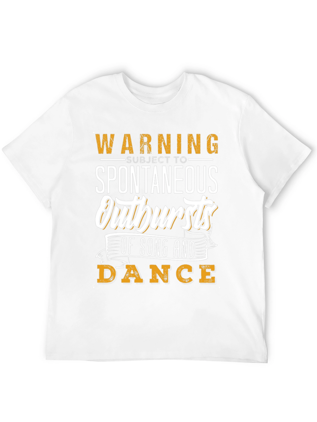 Warning Spontaneous Outbursts T-Shirt