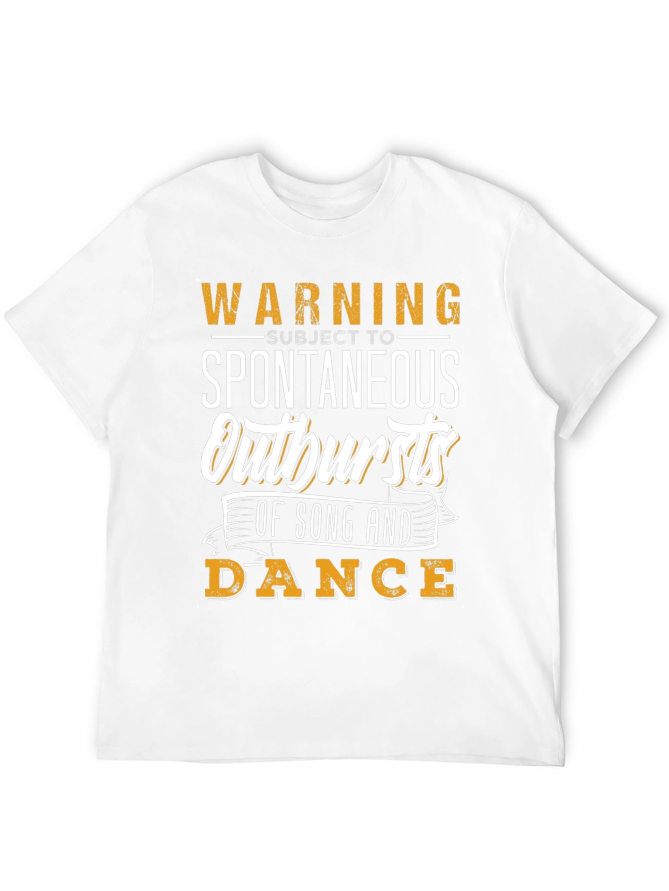 Warning Spontaneous Outbursts T-Shirt