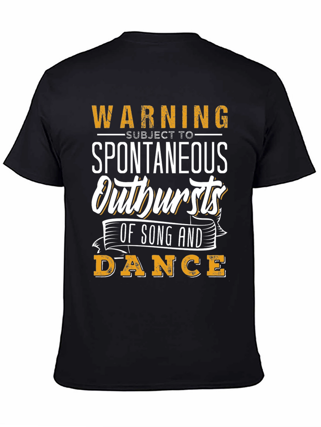 Warning Spontaneous Outbursts T-Shirt