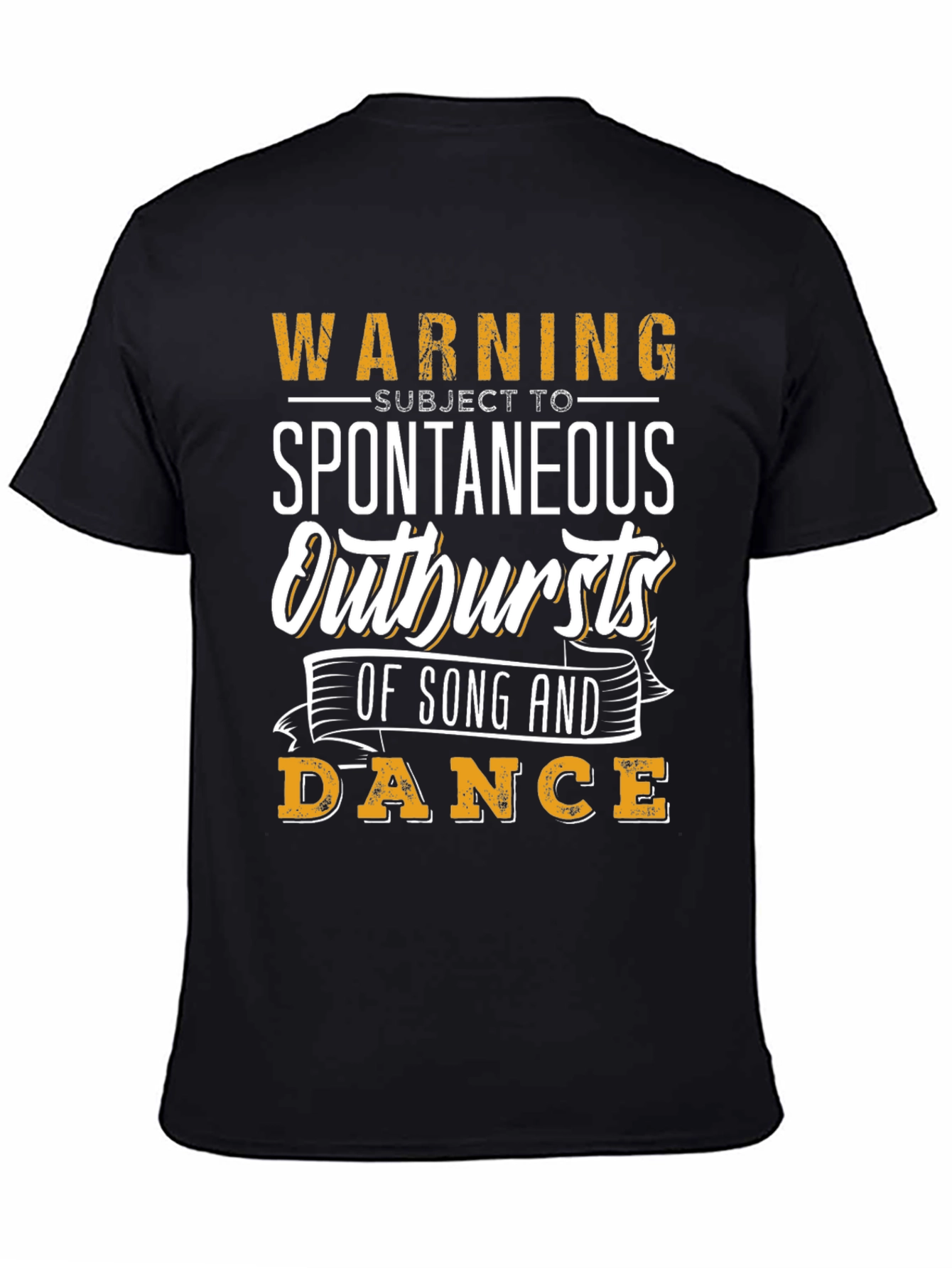 Warning Spontaneous Outbursts T-Shirt