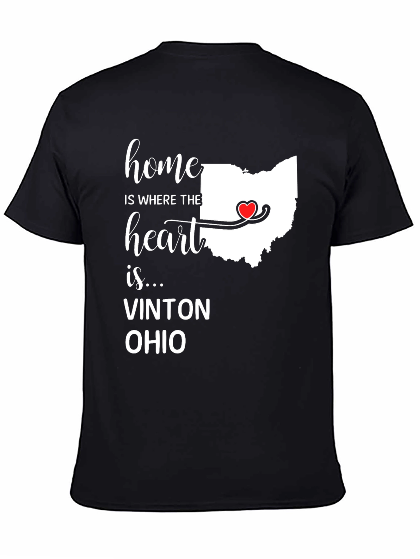 Home is Where the Heart is Ohio T-Shirt