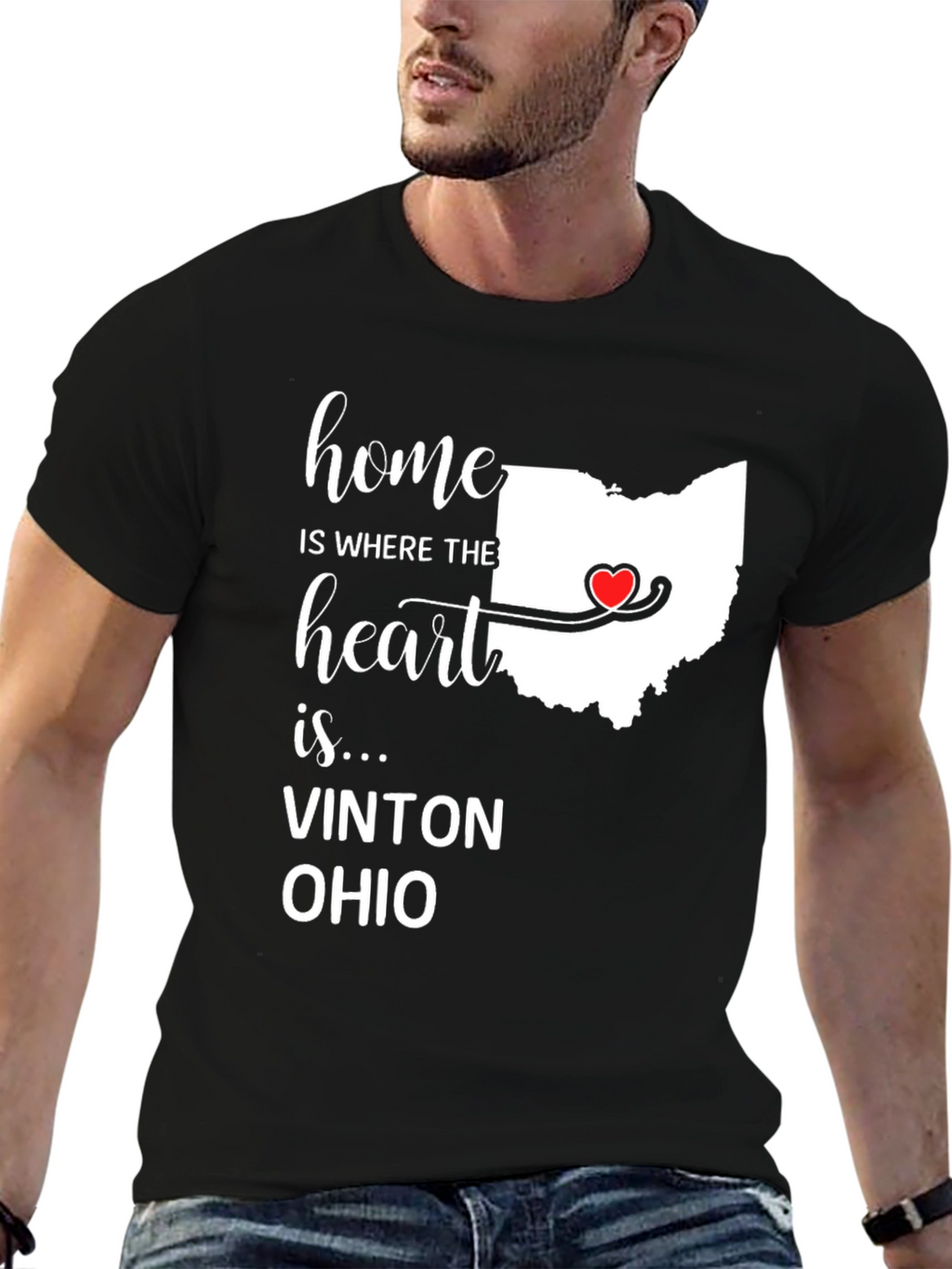 Home is Where the Heart is Ohio T-Shirt