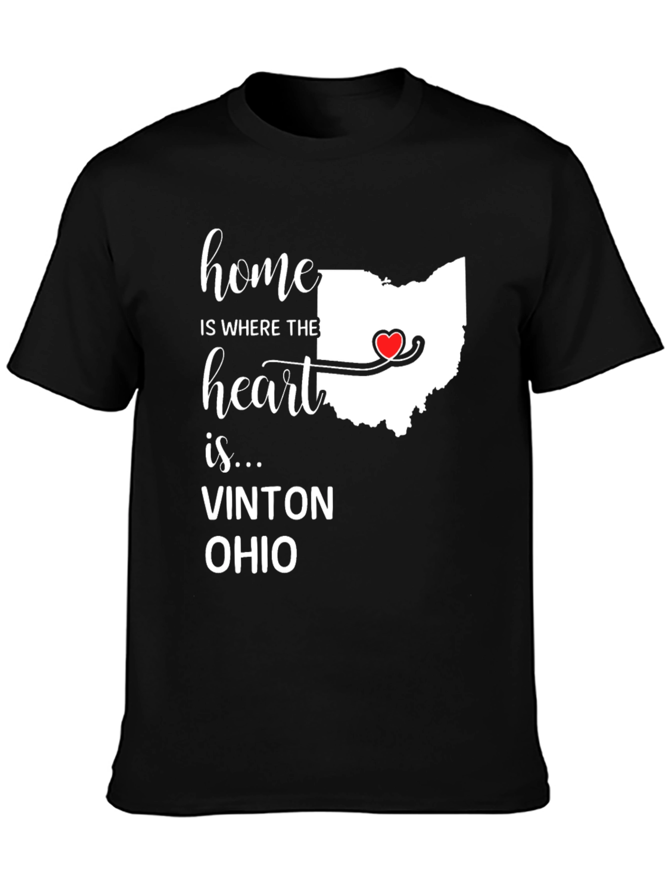 Home is Where the Heart is Ohio T-Shirt