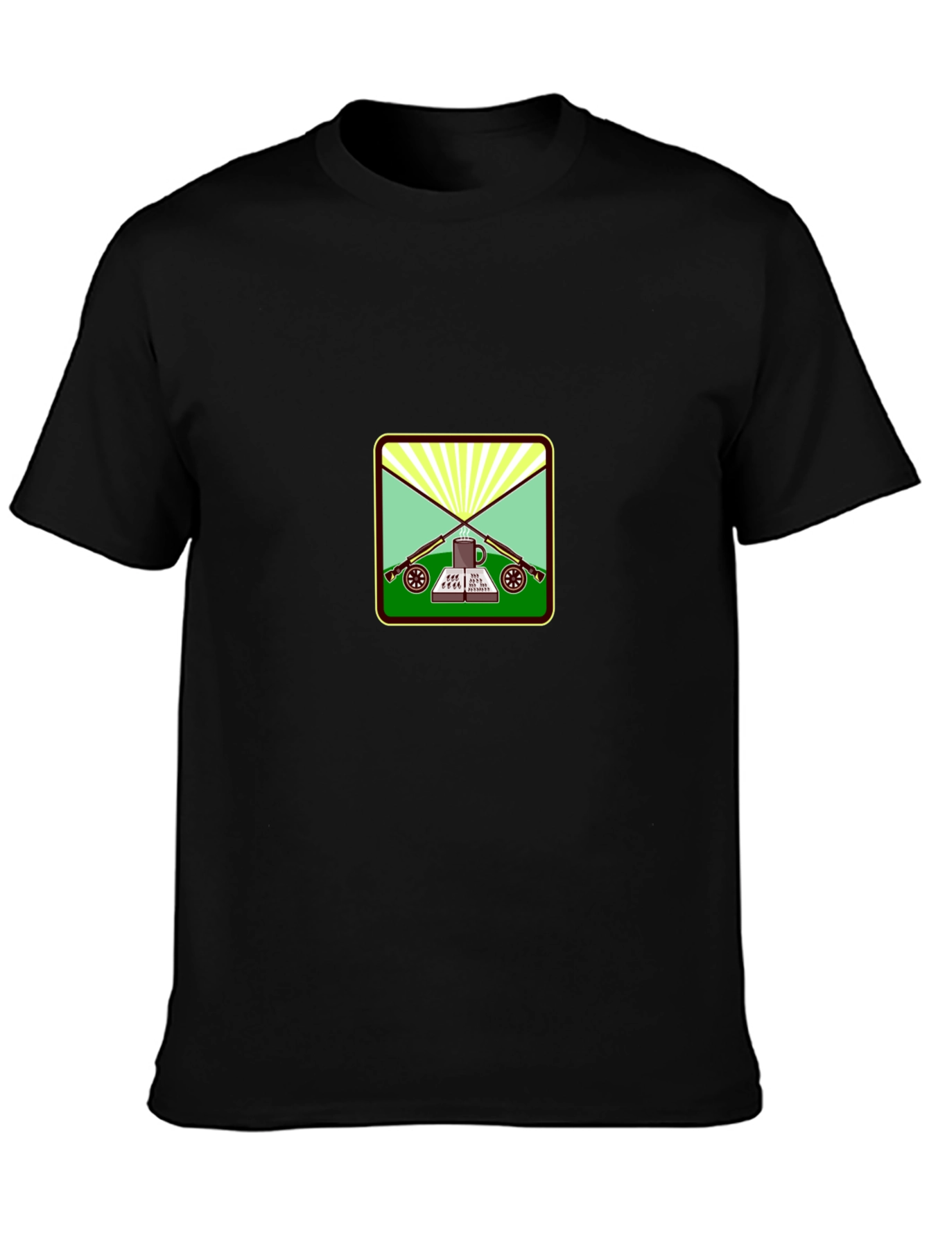 Rifles Book and Coffee T-Shirt