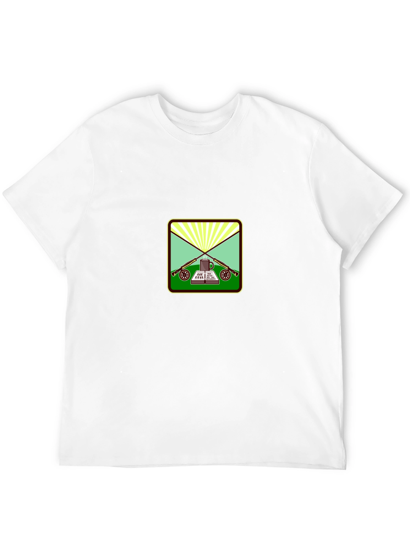 Rifles Book and Coffee T-Shirt