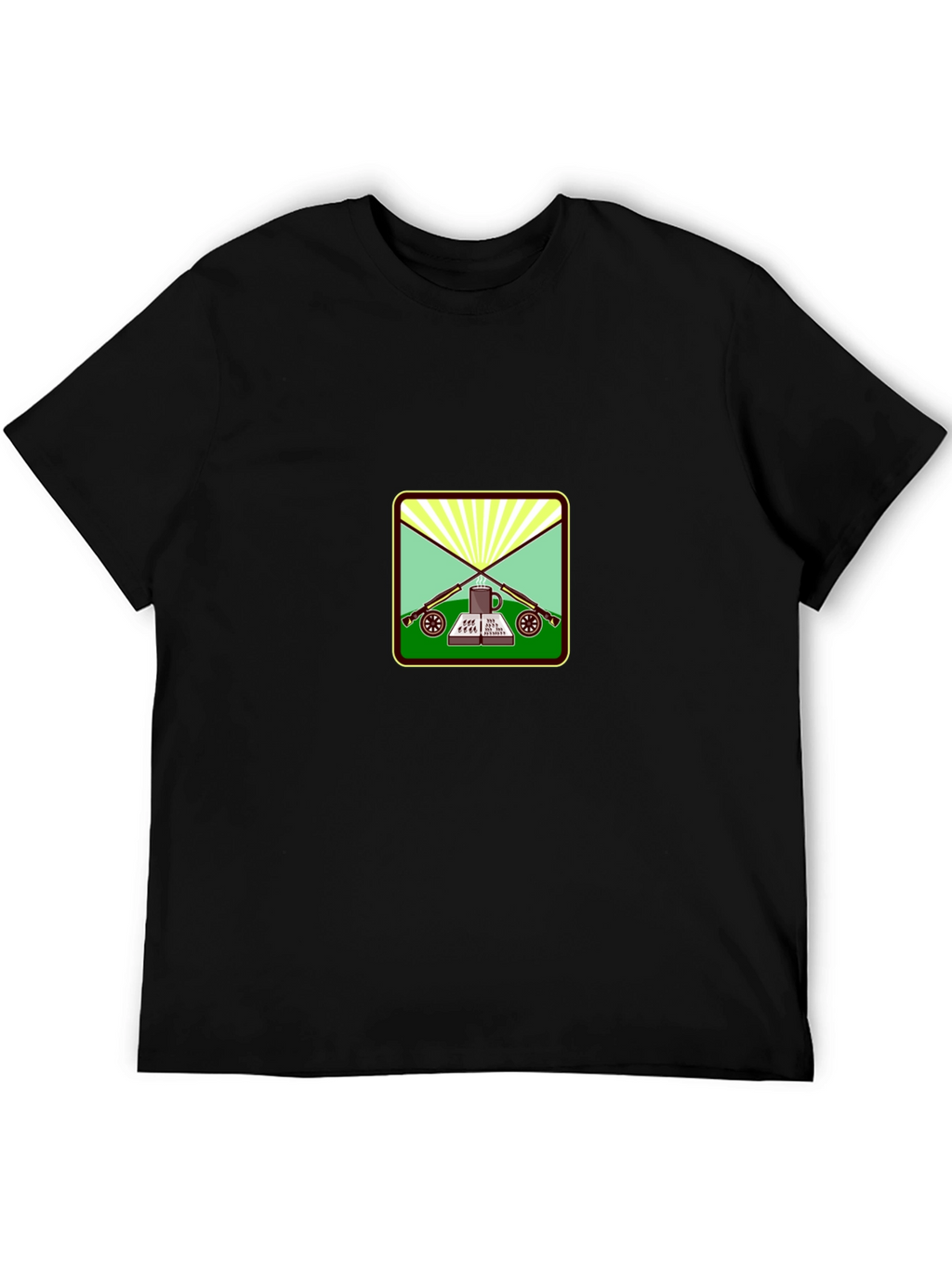 Rifles Book and Coffee T-Shirt