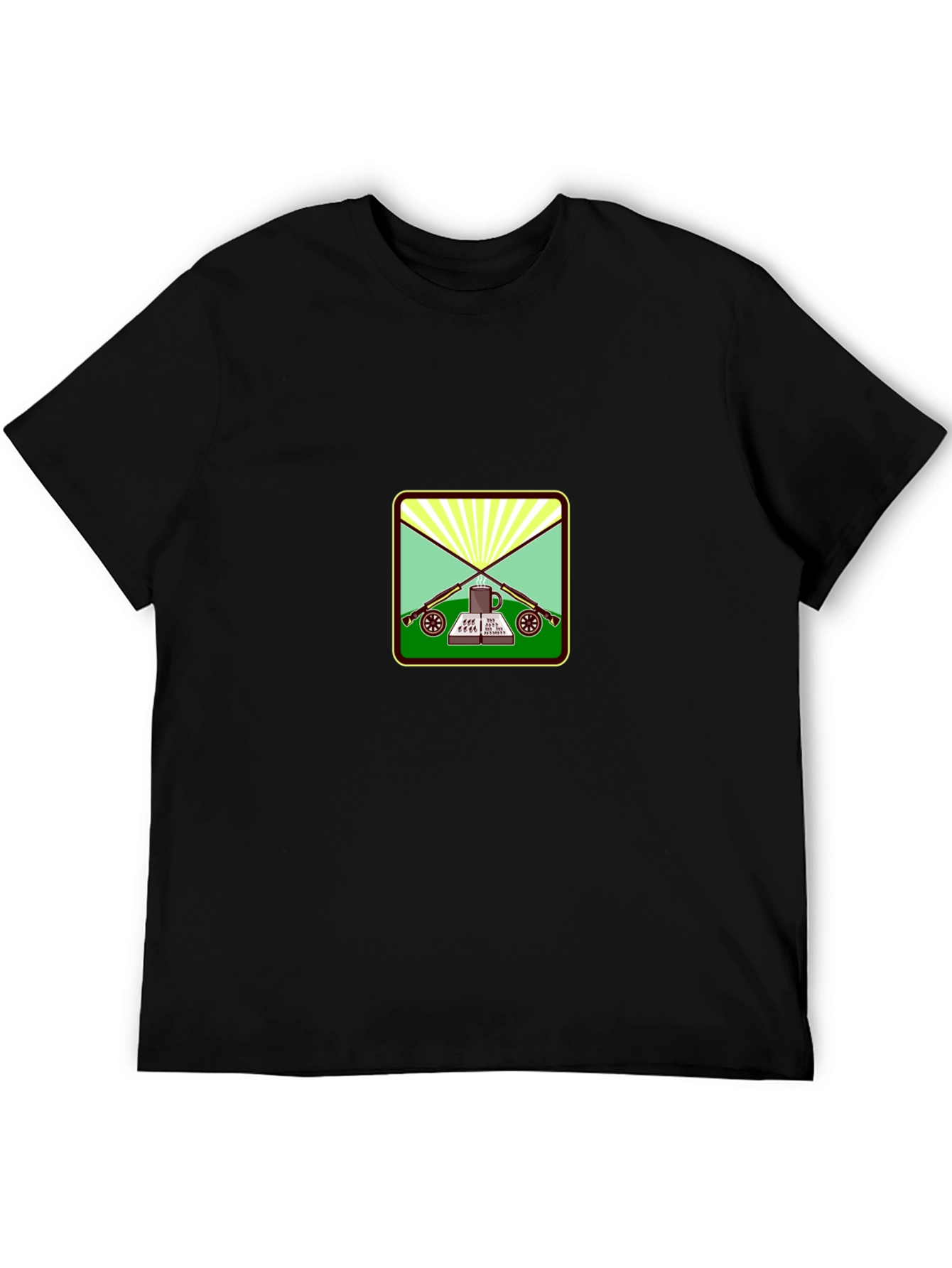 Rifles Book and Coffee T-Shirt