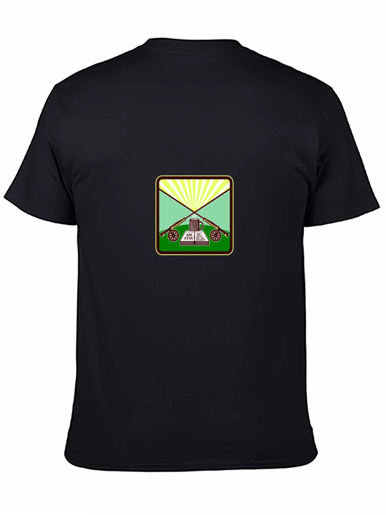 Rifles Book and Coffee T-Shirt