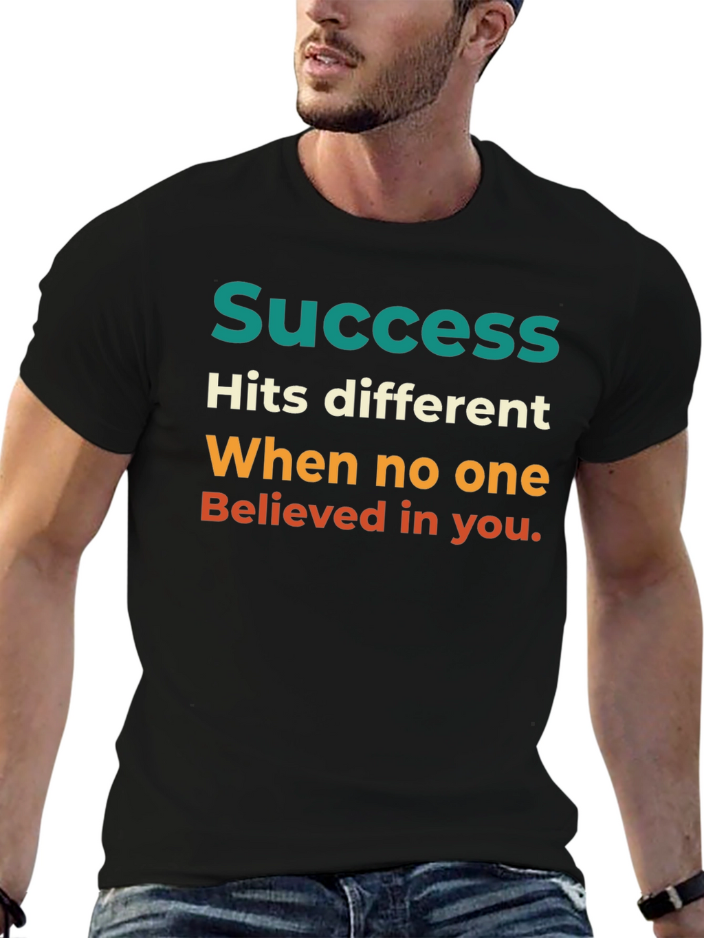 Success Motivational Graphic T-Shirt