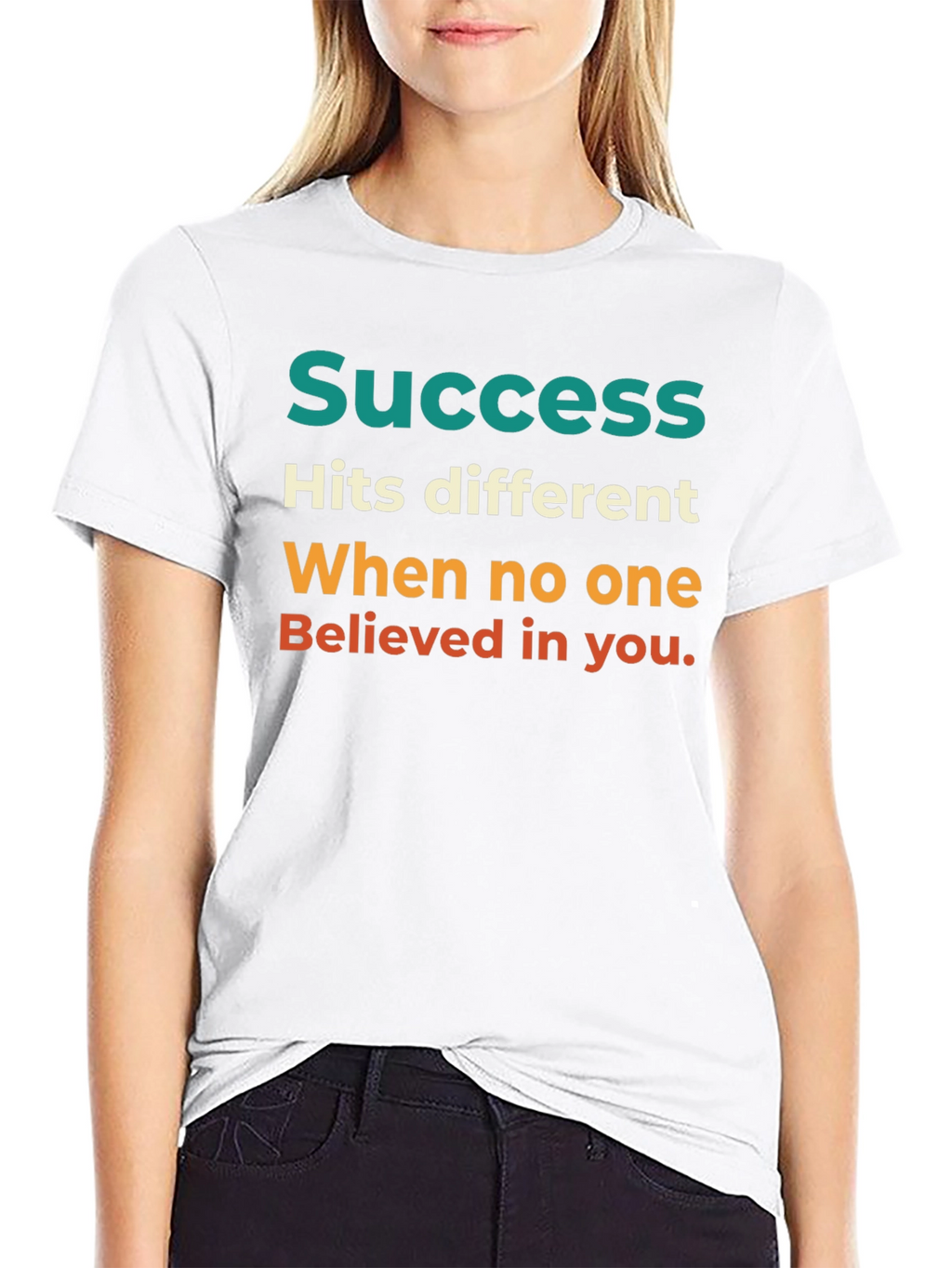 Success Motivational Graphic T-Shirt