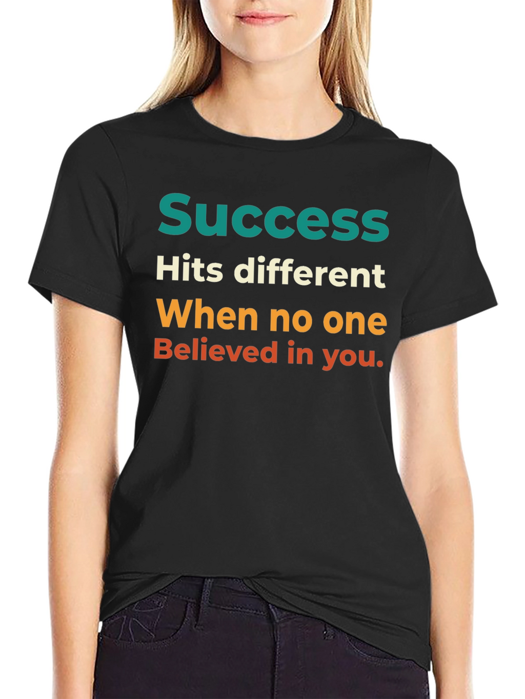 Success Motivational Graphic T-Shirt