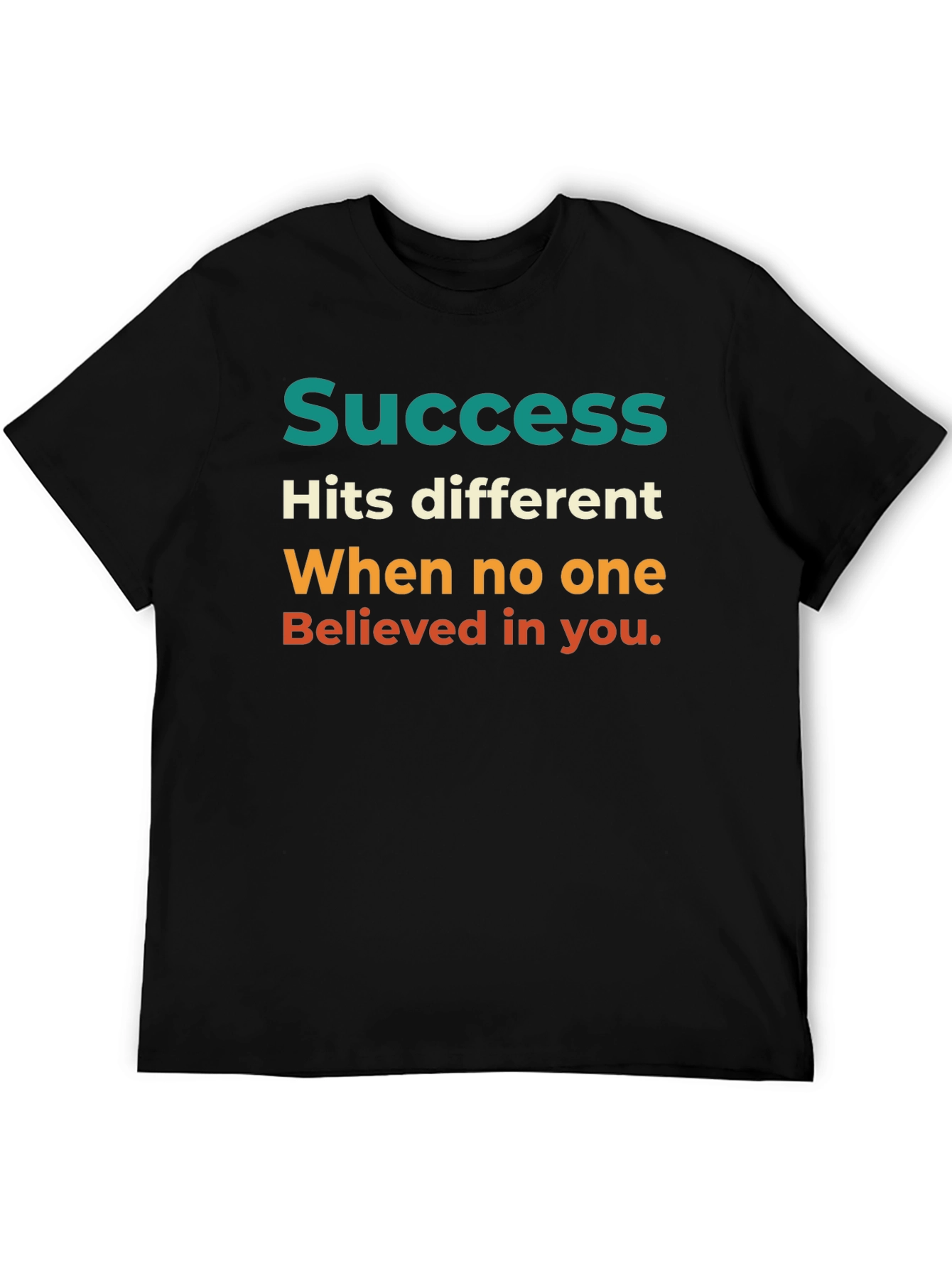 Success Motivational Graphic T-Shirt