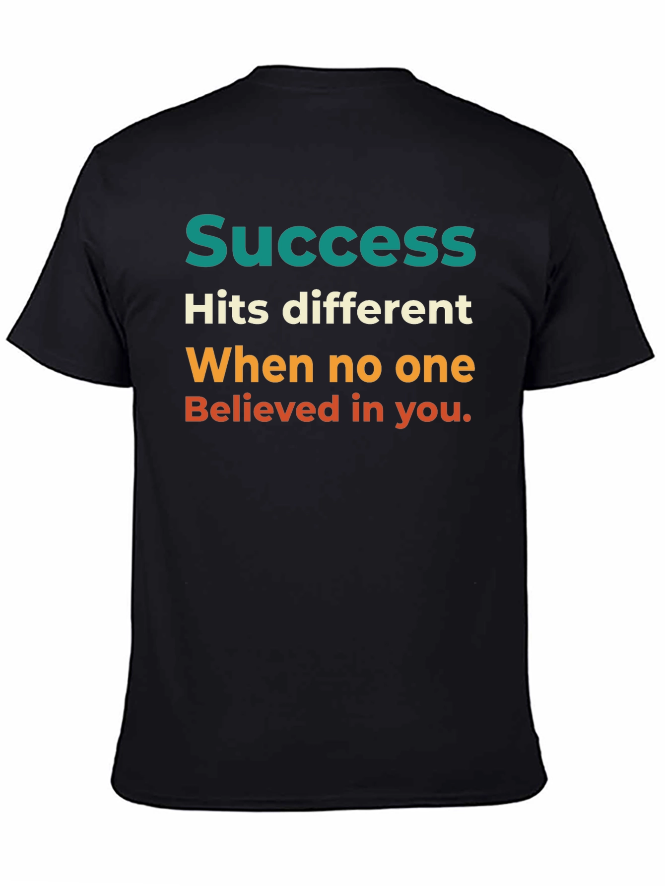 Success Motivational Graphic T-Shirt